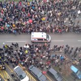 Kilometarske kolone demonstranata u protestu: Snimci iz drona (VIDEO) 1