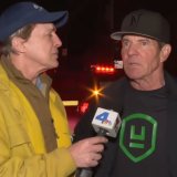 Kritike i pohvale na račun slavnih: Reporter prekinuo Denisa Kvejda u spašavanju doma od požara 1