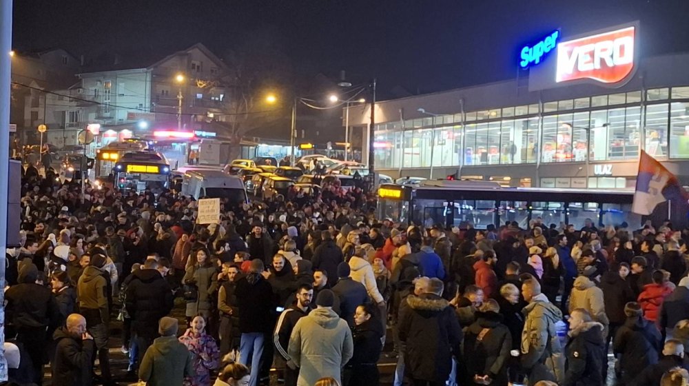 Žarkovo, Trgovačka, protest, generalni štrajk