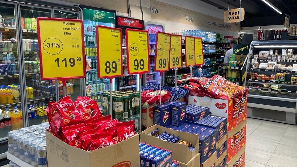 Bojkot trgovinskih lanaca u Srbiji: Promet opao za 37 odsto, kažu iz Poreske uprave 1 Cene u prodavnicama