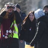 Studenti u Novom Sadu "pronašli" rektora na DIF-u: Dejan Madić se prvo zaključao, pa onda uz pomoć dekana napustio fakultet 4