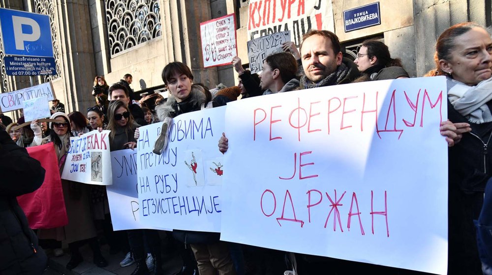 Jesu li građani spremni za zbor, u koji ih studenti "guraju"? 1