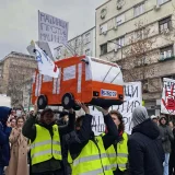 Studenti ETF-a u blokadi pridružiće se sutra radnicima GSP-a i EPS-a na protestima 7