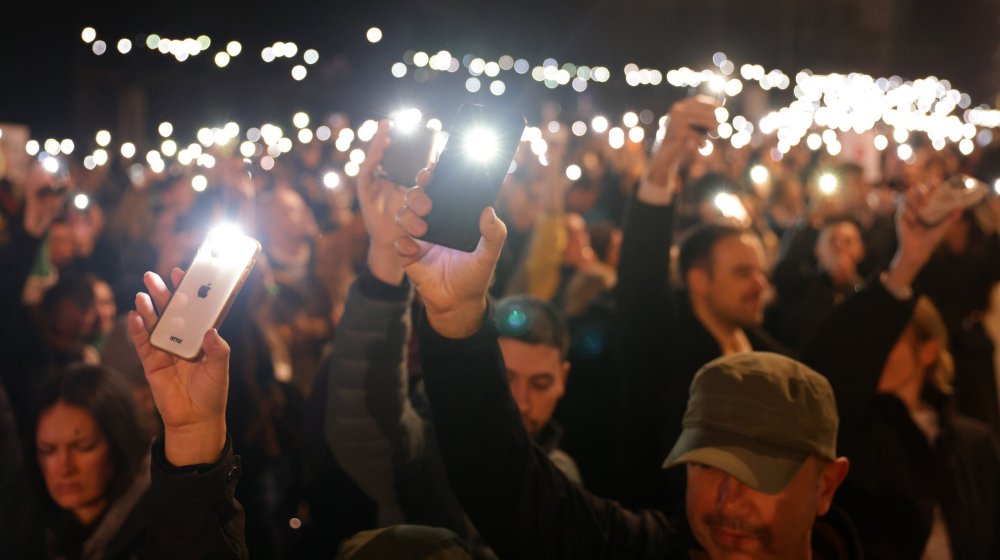 U Medveđi održan prvi skup podrške studentima u blokadama (FOTO; VIDEO) 1