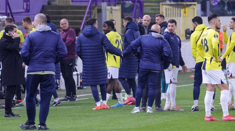 Detalj sa meča Anderleht - Fenerbahče