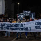 Studenti i građani protestovali zbog tragedije na Cetinju 1