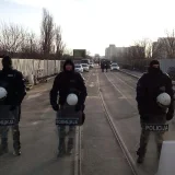 Danas ponovo blokada Savskog mosta, raspoređene jače policijske snage nego u sredu 9
