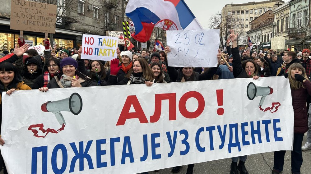 "Sa svih strana, svi zajedno": Mreža "Alo Požega" najavljuje veliki protest 23. februara 1