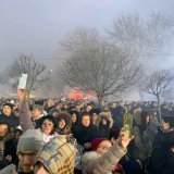 Sremska Mitrovica: 'Propala obojena revolucija', poručio Vučić na mitingu 5