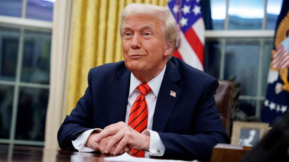 Američki predsednik  Donald Tramp