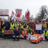 Sutra blokada Trga republike: Sedam sindikata GSP-a podržava zahteve radnika i protest upozorenja 2