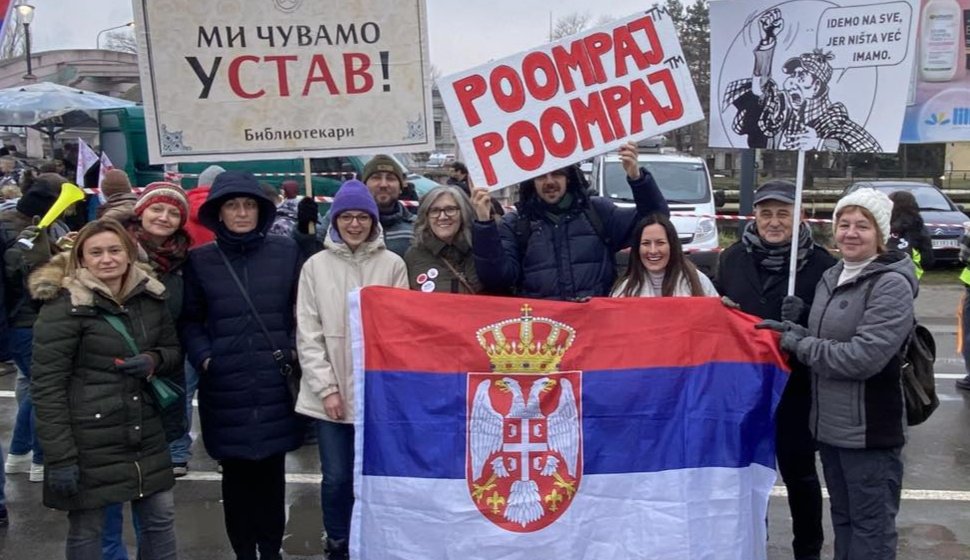 Kragujevački bibliotekari u petak štrajkuju u znak podrške studentima 1