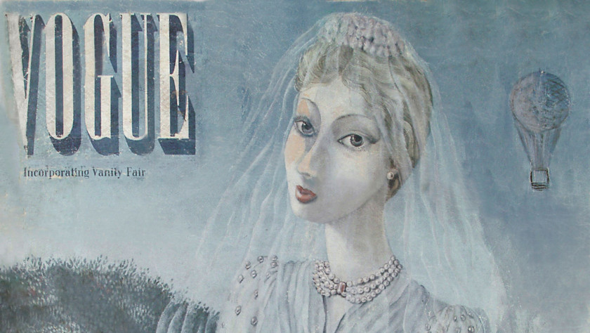 Originalni primerak časopisa Vogue sa čuvenom naslovnicom Milene Pavlović Barili u Muzeju savremene umetnosti 1