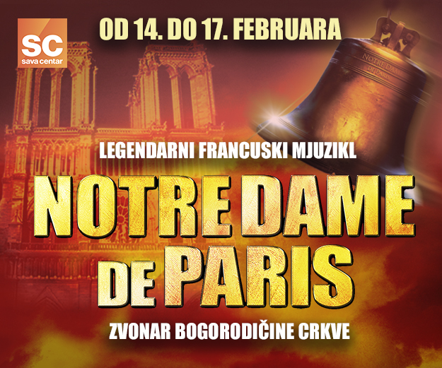 Originalni mjuzikl “Notre Dame de Paris / Zvonar Bogorodičine crkve” od 14. februara premijerno u Beogradu 1