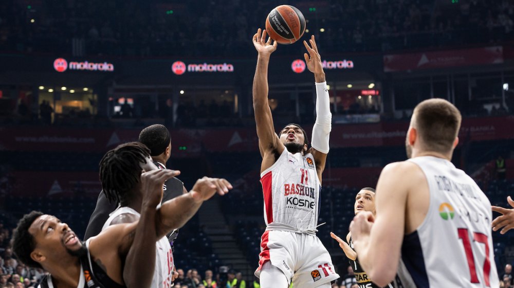 Detalj sa meča Partizan - Baskonija