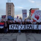 Studenti u blokadi Univerziteta u Kragujevcu organizuju protest 'Struka uz studente' 5