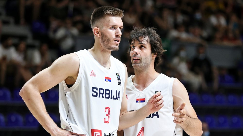 Filip Petrušev i Miloš Teodosić