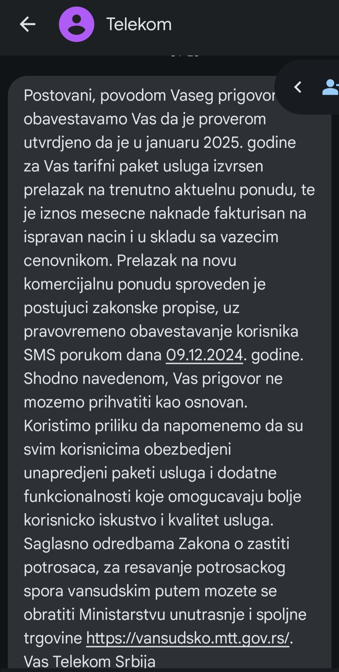 Kako je Telekom reagovao na žalbe korisnika zbog uvećanih računa? 4 Kako je Telekom reagovao na žalbe korisnika zbog uvećanih računa? 4