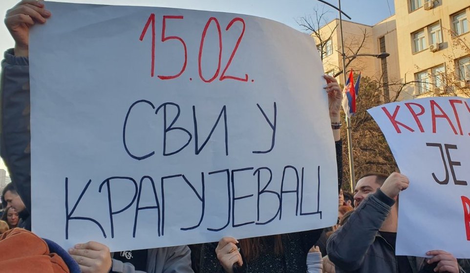 Vidimo se: Kragujevački studenti objavili kad stižu „gosti” na skup „Sretnemo se na Sretenje” 1