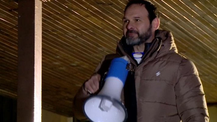 „Nova godina za Srbiju upravo dolazi“: Aleksandar Srećković Kubura sa protesta u Šidu 1