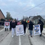 Građani Bačkog Petrovca, Maglića i Gložana okupili se u Kulpinu u znak podrške studentima 1