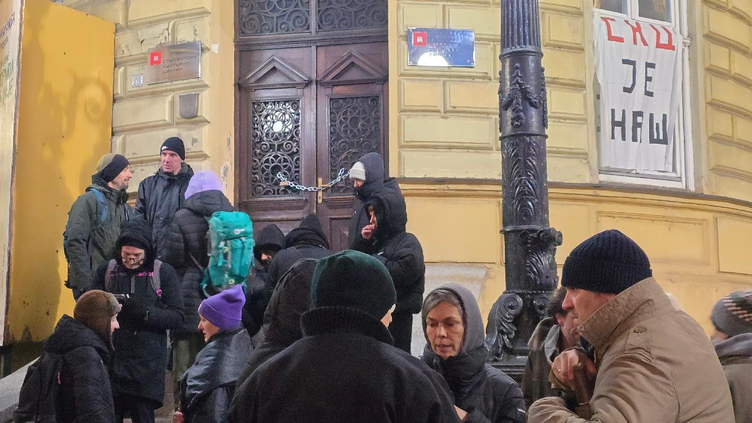 'Mi za umor ne znamo': Studenti koji pešače blizu Kragujevca 27 studentski kulturni centar, skc