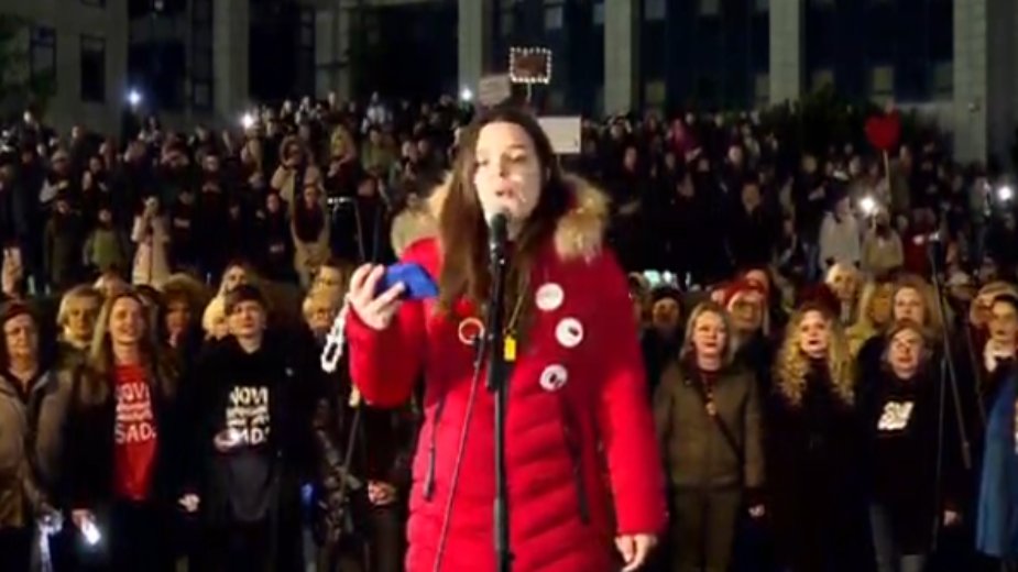 "Hvala vam što zajedno pišemo istoriju": Studenti u Novom Sadu poručili da ostaju na ulicama i mostovima dok se ne ostvari pravda 2