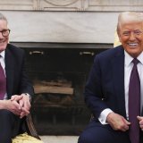 Kir Starmer i Donald Tramp