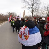 Zrenjaninski studenti nastavili protestno pešačenje do Vršca 11