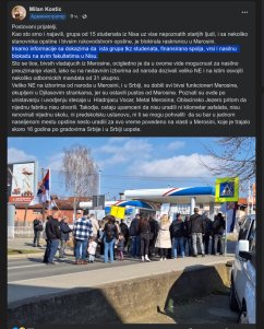 "Nećemo sedeti skrštenih ruku": U Merošini skup podrške studentima i profesorima koje su pristalice vlasti targetirale 1