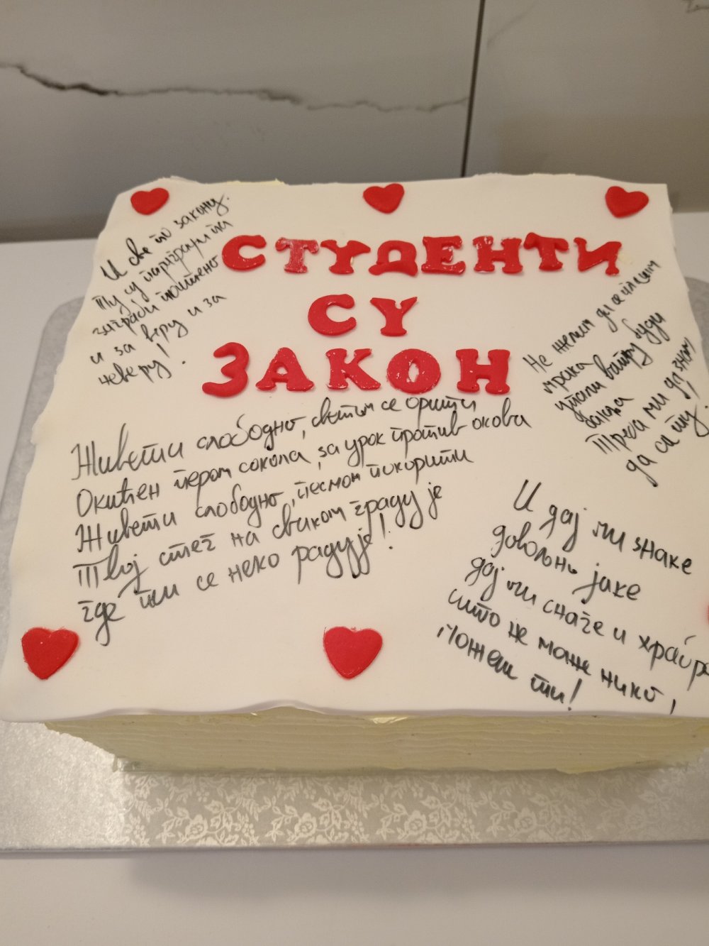 Torta iz Aleksinca Lepi Brka, Masteršef, profesori, građani: Ko će kuvati na protestu u Nišu? 2