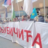 Protest radnika EPS-a i studenata: "Do kada radnici misle da ćute?" 5