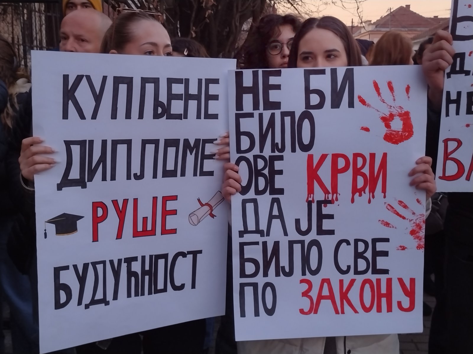 Mladost, hrabrost i solidarnost pune danas ulice Srbije: Završen veliki protestni skup u Kragujevcu 3