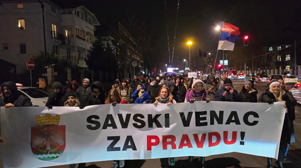 Završen skup podrške studentima, đacima i nastavnicima na Savskom vencu 1