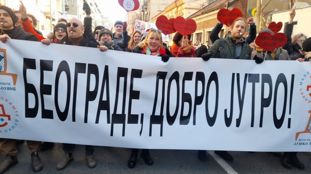 Svako normalan je uz studente: "Putujuće pozorište" od "Hrama" do "Ateljea 212" 1