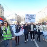 "Ulica raća nobelovce": "Putujuće pozorište" od Hrama Svetog Save do Narodnog pozorišta (FOTO; VIDEO) 6