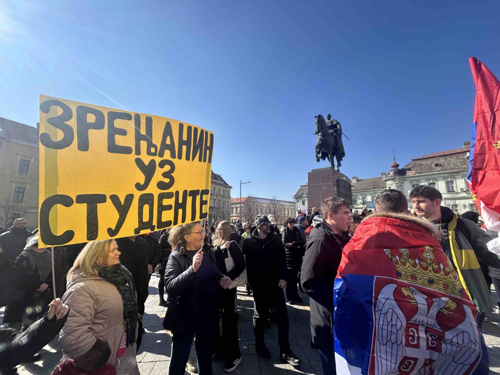 Studenti krenuli peške od Zrenjanina do Vršca: Objavili plan puta (FOTO; VIDEO) 2