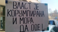 Protest radnika EPS-a i studenata: "Do kada radnici misle da ćute?" 4