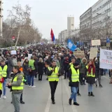 Večeras u Ustaničkoj ulici u Beogradu skup podrške studentima i prosvetnim radnicima 3
