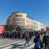 Studenti u Novom Sadu protestovali pred sudom i tužilaštvom, pokušali da razgovaraju s rektorom 8
