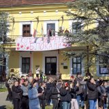 Poljoprivredna škola u Futogu u blokadi: "Mi želimo pravdu i sigurniju budućnost, Milice tvoji maturanti neće te zaboraviti" 4