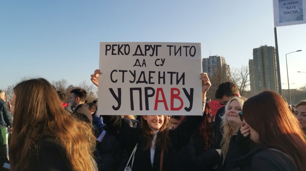 Studentski parlament univerziteta iz slovenačkog Kopra podržao studentske proteste u Srbiji 1