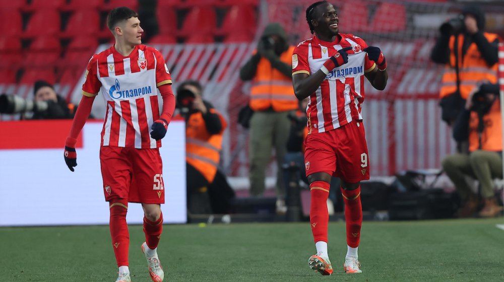 Napadač Zvezde Šerif Endiaje se oglasio posle derbija: Izvinjavam se svim navijačima i ljudima iz Partizana 1