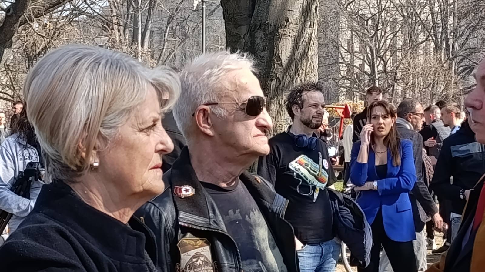 "Svadba na Pavlovićev način": Reporter Danasa ispred Predsedništva u kampu studenata koji "samo hoće da uče" (FOTO) 6