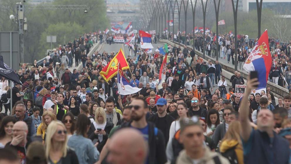 Topom ste udarili na ljubav, ko ste vi?: Studenti u blokadi nakon protesta 1