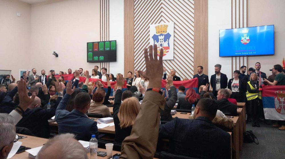 Poziv na blokadu Skupštine Beograda koja zaseda sutra 1