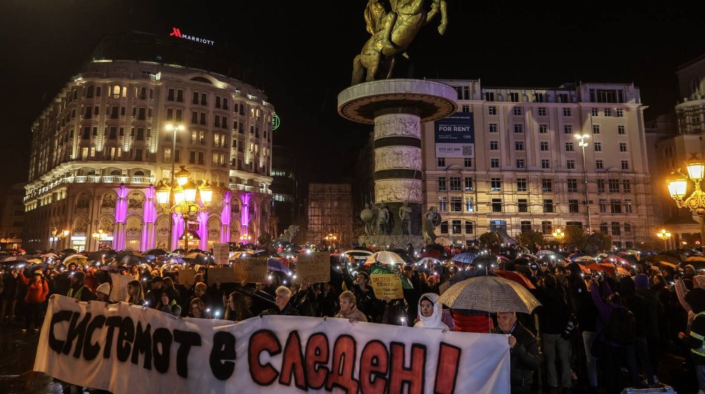 protest u Skoplju