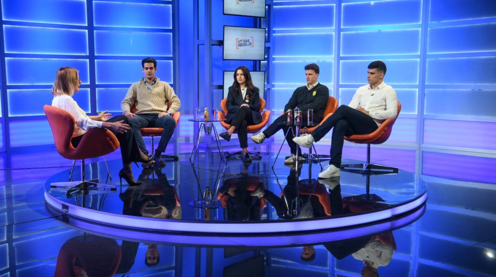 Studenti u "Utisku nedelje": Propaganda je uzela pod svoje narod koji prati režimske medije, blokade su odgovor na represiju 1