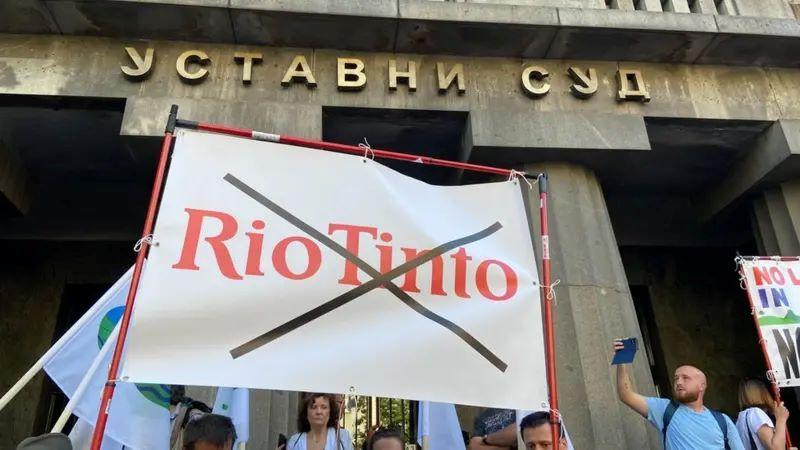 protest protiv rio tinta 