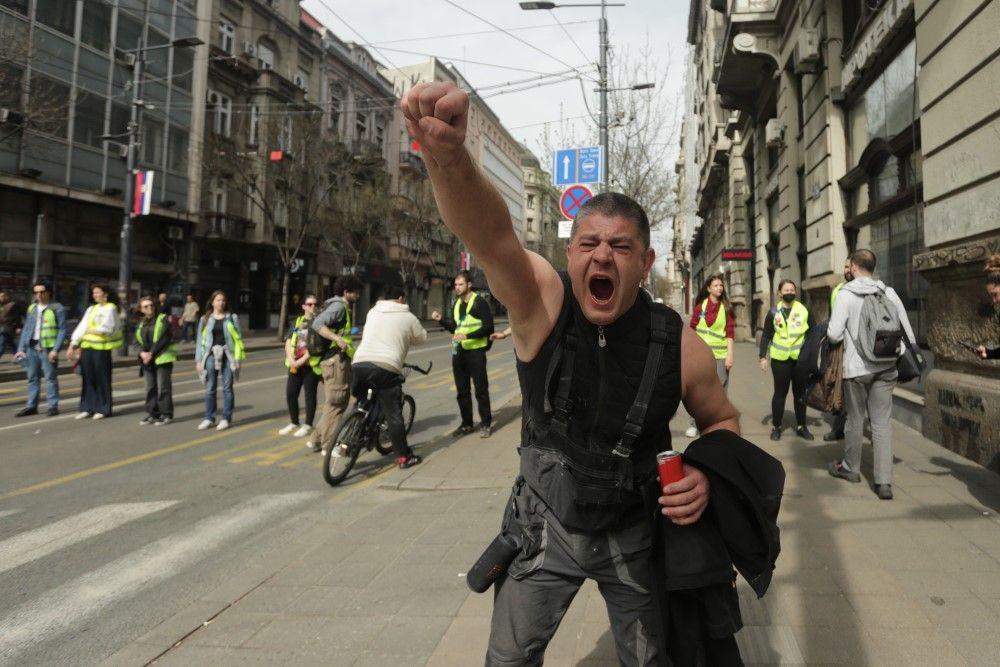 Veliki broj ljudi u Beogradu pred protest studenata 3 studenti, protest u Beogradu